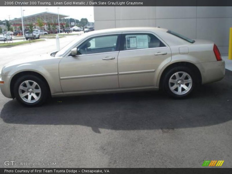 Linen Gold Metallic / Dark Slate Gray/Light Graystone 2006 Chrysler 300 Touring
