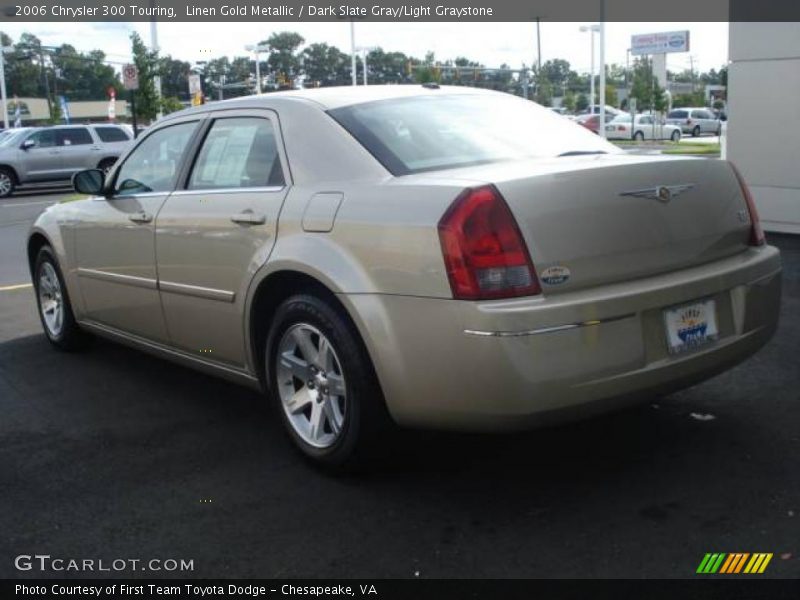 Linen Gold Metallic / Dark Slate Gray/Light Graystone 2006 Chrysler 300 Touring