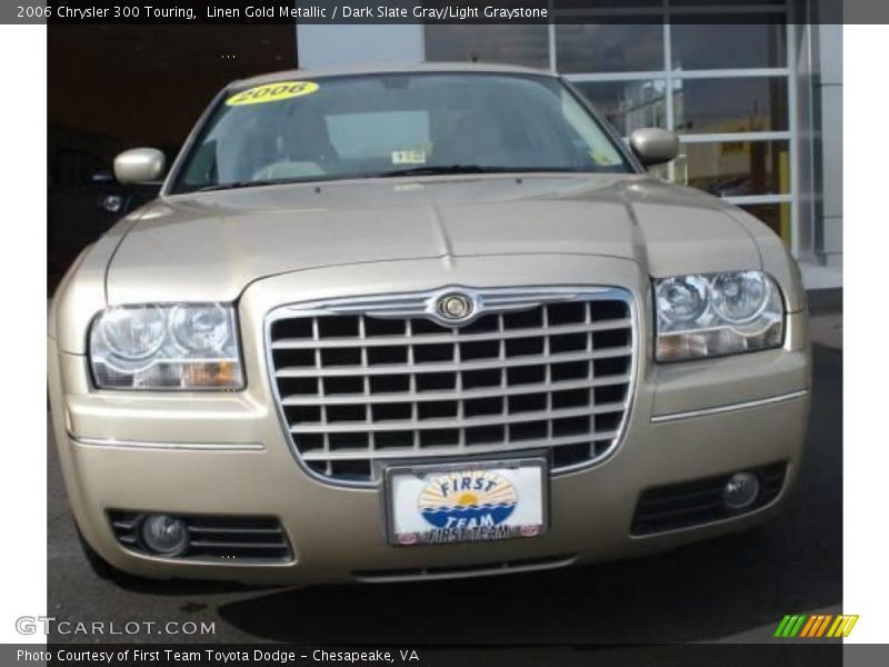 Linen Gold Metallic / Dark Slate Gray/Light Graystone 2006 Chrysler 300 Touring