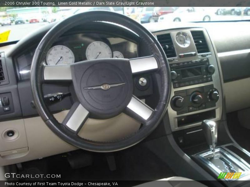 Linen Gold Metallic / Dark Slate Gray/Light Graystone 2006 Chrysler 300 Touring