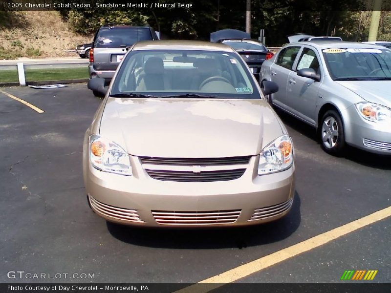 Sandstone Metallic / Neutral Beige 2005 Chevrolet Cobalt Sedan