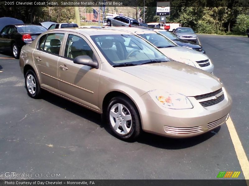 Sandstone Metallic / Neutral Beige 2005 Chevrolet Cobalt Sedan