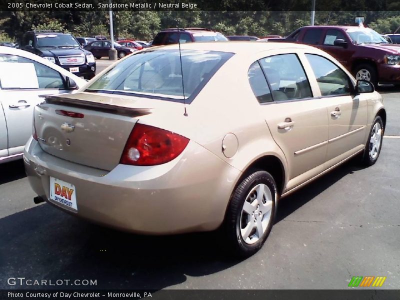 Sandstone Metallic / Neutral Beige 2005 Chevrolet Cobalt Sedan