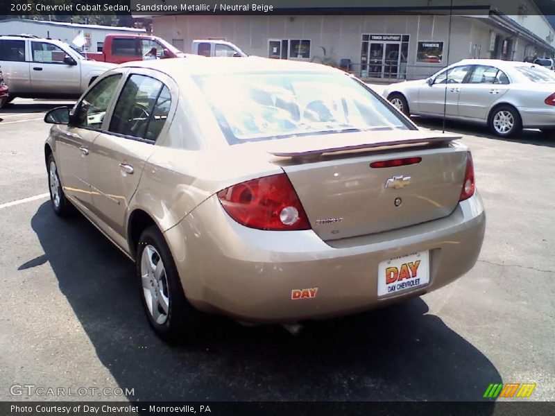 Sandstone Metallic / Neutral Beige 2005 Chevrolet Cobalt Sedan