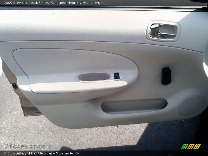 Sandstone Metallic / Neutral Beige 2005 Chevrolet Cobalt Sedan