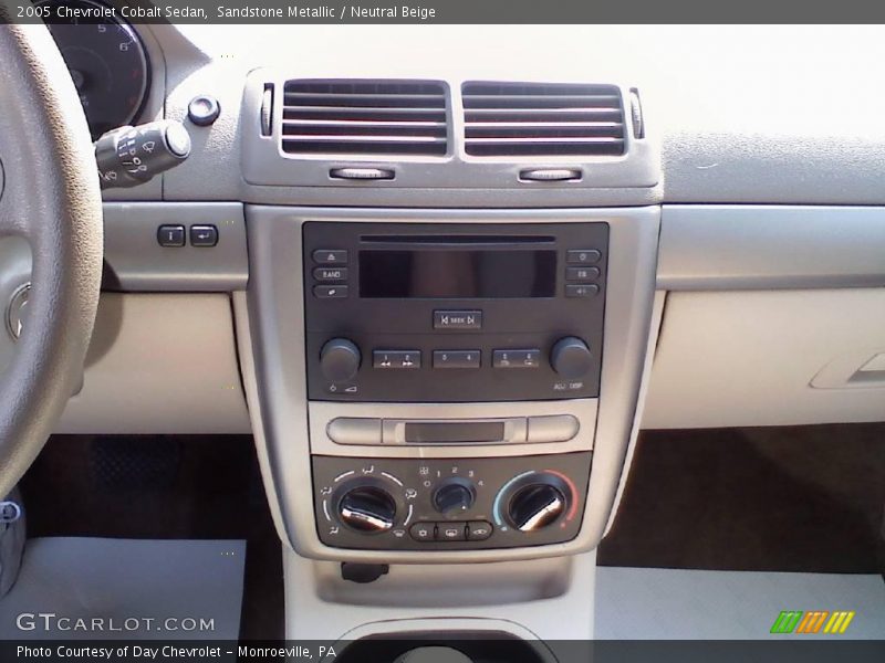 Sandstone Metallic / Neutral Beige 2005 Chevrolet Cobalt Sedan