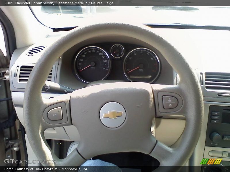 Sandstone Metallic / Neutral Beige 2005 Chevrolet Cobalt Sedan