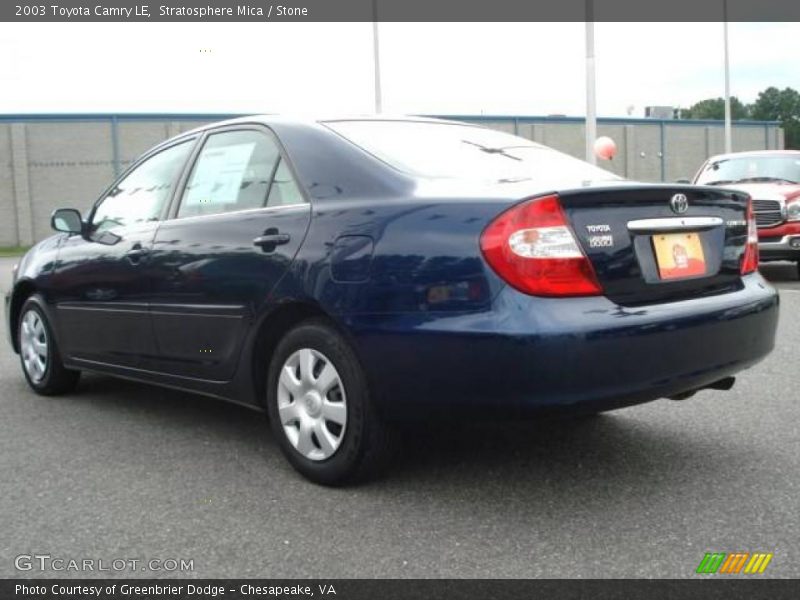 Stratosphere Mica / Stone 2003 Toyota Camry LE