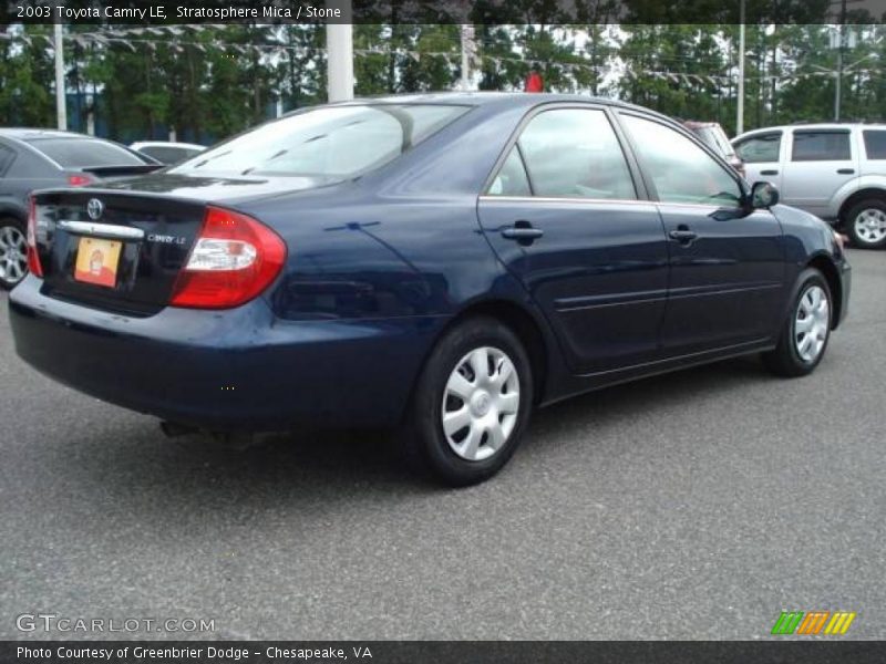 Stratosphere Mica / Stone 2003 Toyota Camry LE