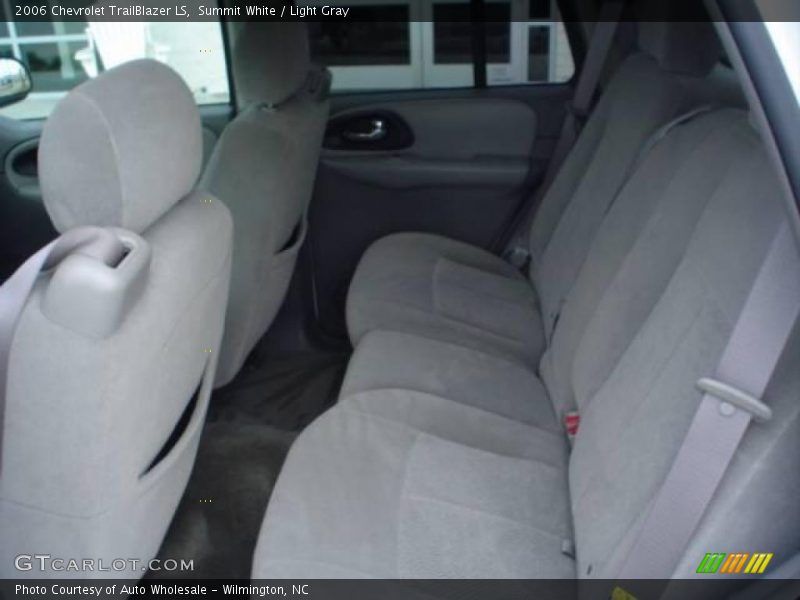 Summit White / Light Gray 2006 Chevrolet TrailBlazer LS