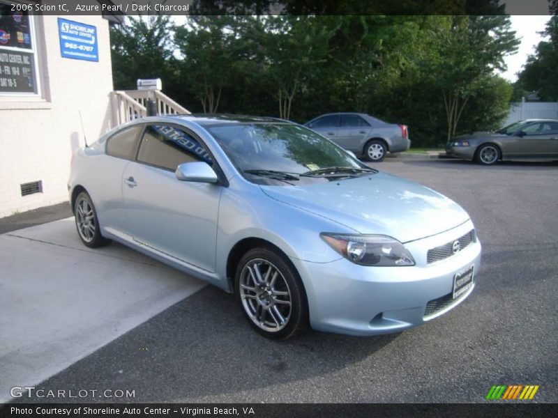 Azure Pearl / Dark Charcoal 2006 Scion tC