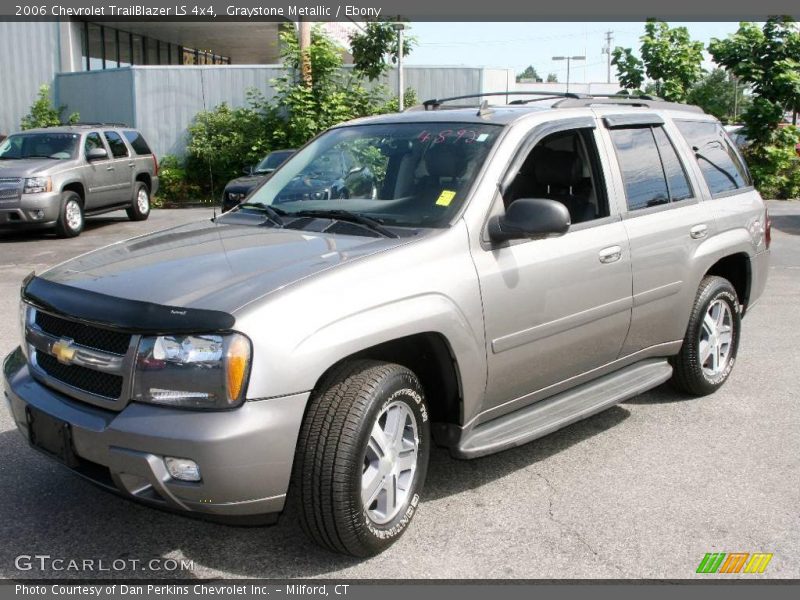 Graystone Metallic / Ebony 2006 Chevrolet TrailBlazer LS 4x4
