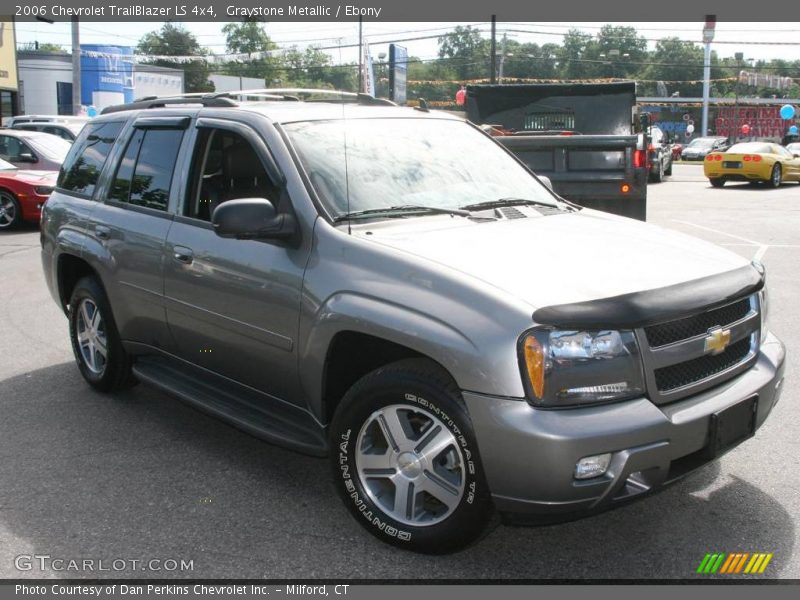 Graystone Metallic / Ebony 2006 Chevrolet TrailBlazer LS 4x4