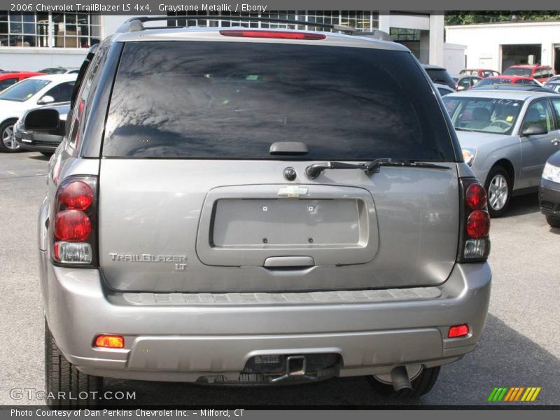 Graystone Metallic / Ebony 2006 Chevrolet TrailBlazer LS 4x4