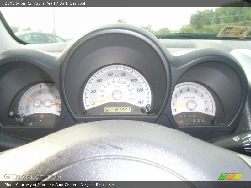 Azure Pearl / Dark Charcoal 2006 Scion tC