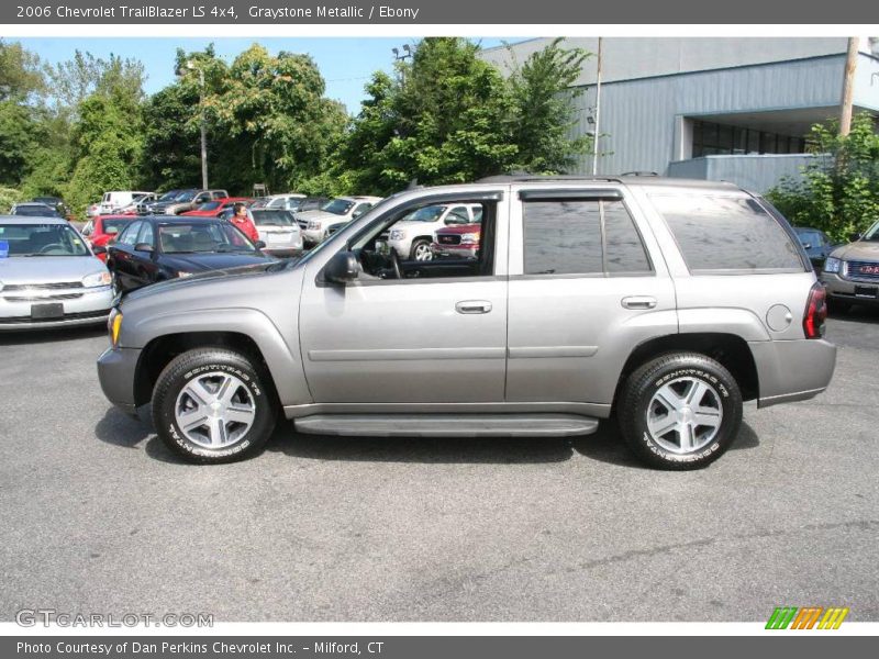 Graystone Metallic / Ebony 2006 Chevrolet TrailBlazer LS 4x4