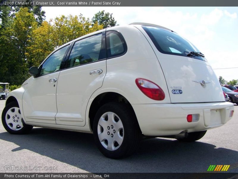 Cool Vanilla White / Pastel Slate Gray 2008 Chrysler PT Cruiser LX