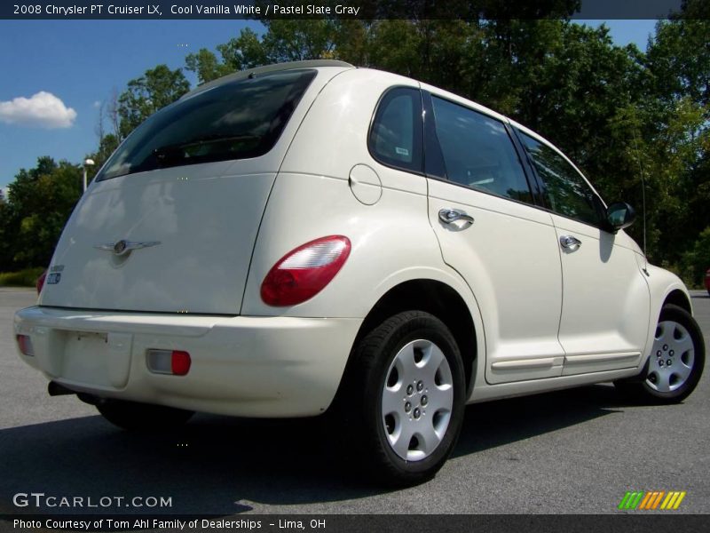 Cool Vanilla White / Pastel Slate Gray 2008 Chrysler PT Cruiser LX