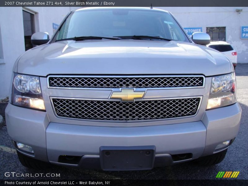 Silver Birch Metallic / Ebony 2007 Chevrolet Tahoe Z71 4x4