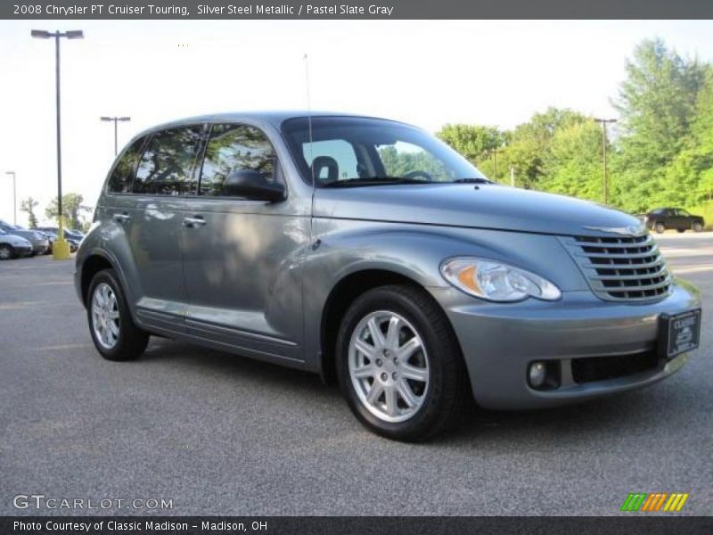 Silver Steel Metallic / Pastel Slate Gray 2008 Chrysler PT Cruiser Touring