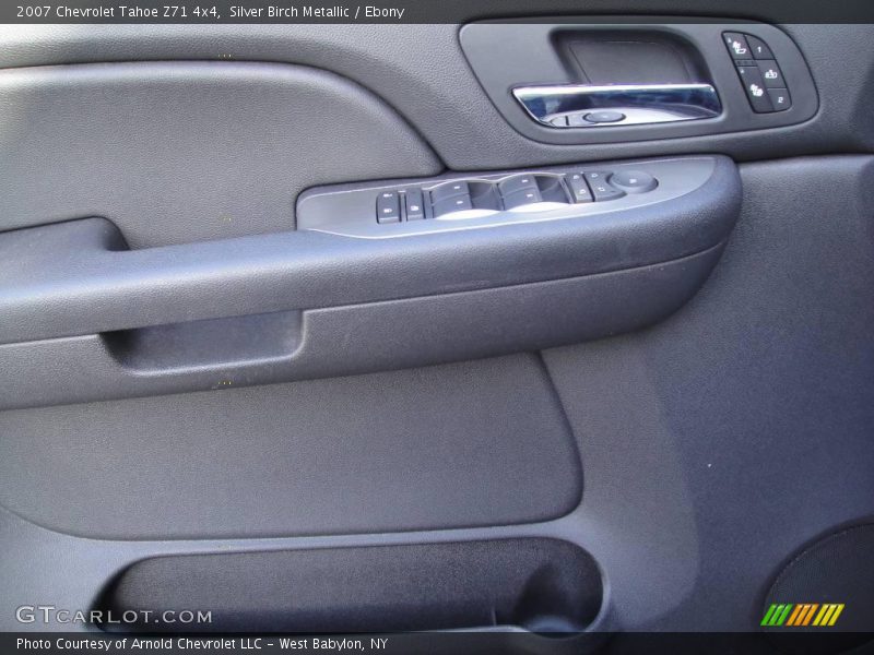 Silver Birch Metallic / Ebony 2007 Chevrolet Tahoe Z71 4x4