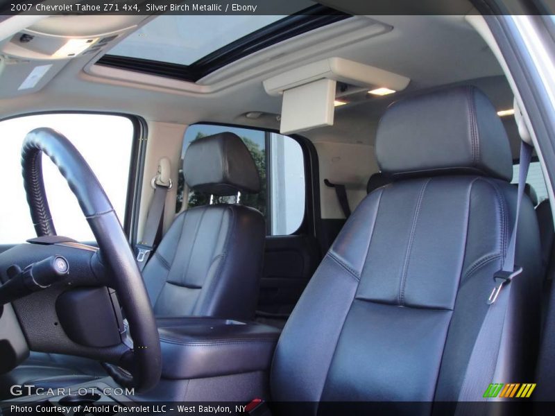 Silver Birch Metallic / Ebony 2007 Chevrolet Tahoe Z71 4x4
