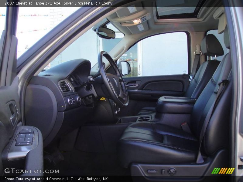 Silver Birch Metallic / Ebony 2007 Chevrolet Tahoe Z71 4x4