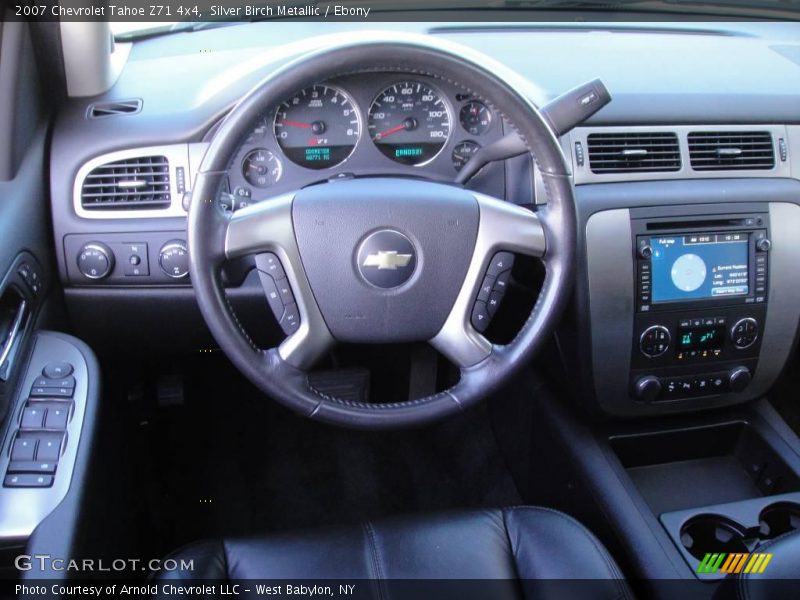 Silver Birch Metallic / Ebony 2007 Chevrolet Tahoe Z71 4x4