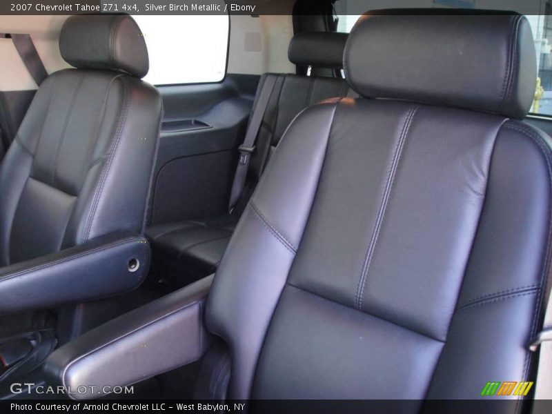 Silver Birch Metallic / Ebony 2007 Chevrolet Tahoe Z71 4x4