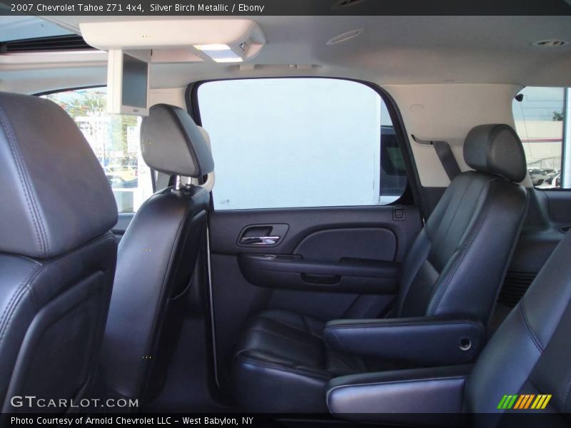 Silver Birch Metallic / Ebony 2007 Chevrolet Tahoe Z71 4x4