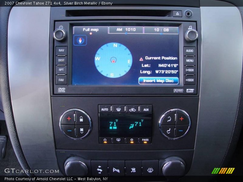 Silver Birch Metallic / Ebony 2007 Chevrolet Tahoe Z71 4x4