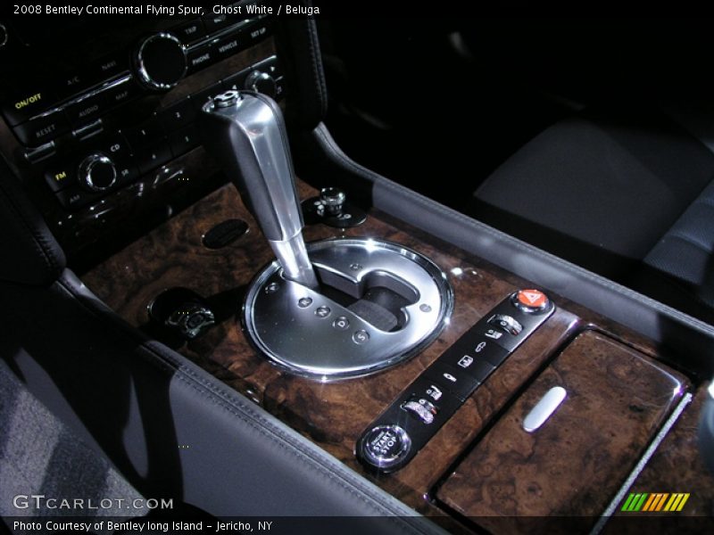 Ghost White / Beluga 2008 Bentley Continental Flying Spur