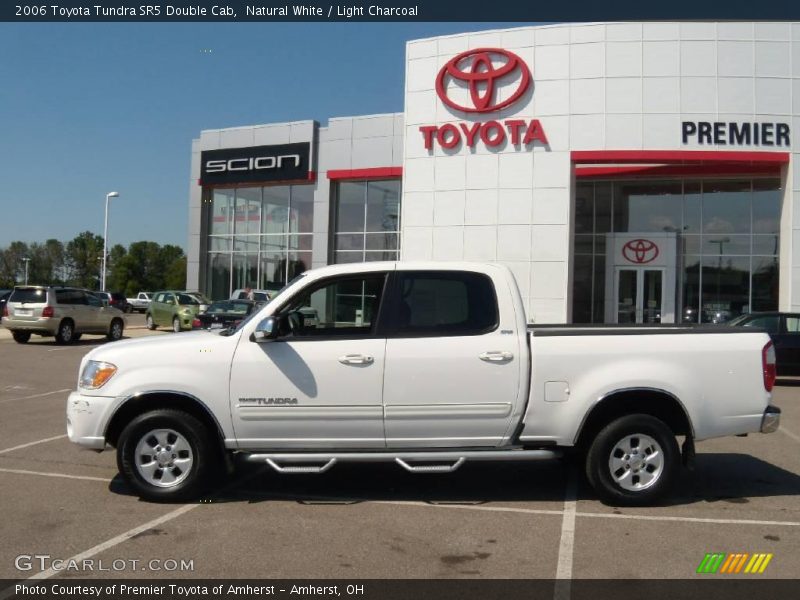 Natural White / Light Charcoal 2006 Toyota Tundra SR5 Double Cab