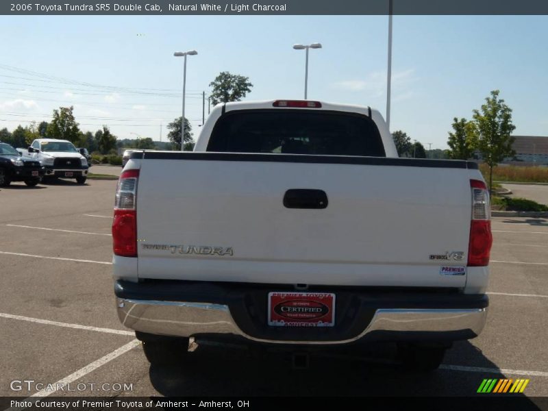 Natural White / Light Charcoal 2006 Toyota Tundra SR5 Double Cab