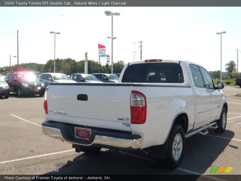 Natural White / Light Charcoal 2006 Toyota Tundra SR5 Double Cab