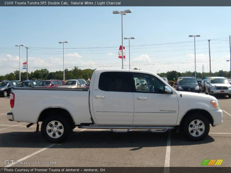 Natural White / Light Charcoal 2006 Toyota Tundra SR5 Double Cab