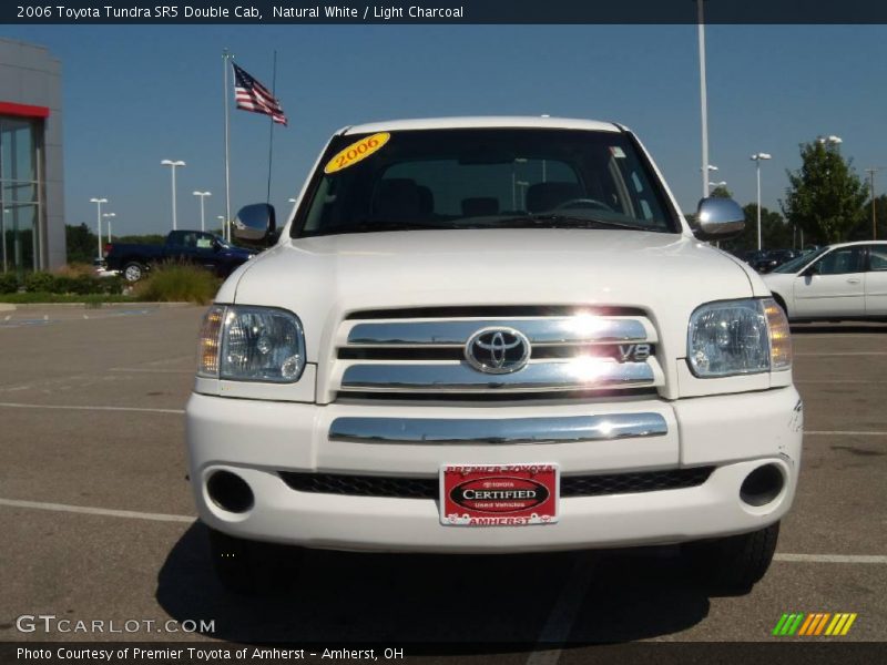 Natural White / Light Charcoal 2006 Toyota Tundra SR5 Double Cab