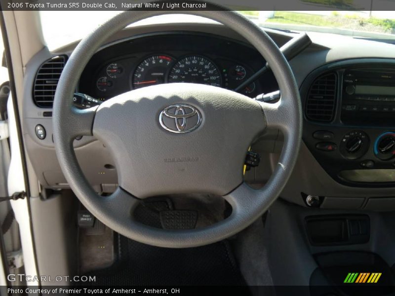 Natural White / Light Charcoal 2006 Toyota Tundra SR5 Double Cab