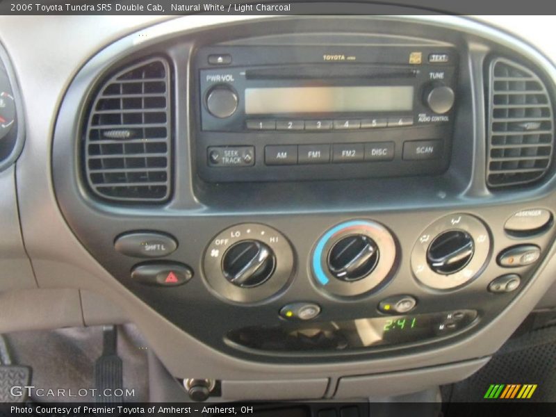 Natural White / Light Charcoal 2006 Toyota Tundra SR5 Double Cab