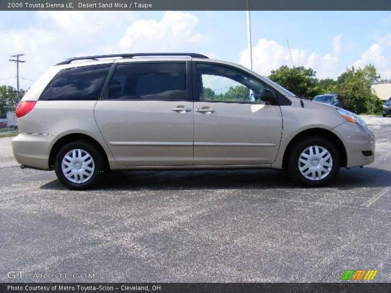 Desert Sand Mica / Taupe 2006 Toyota Sienna LE