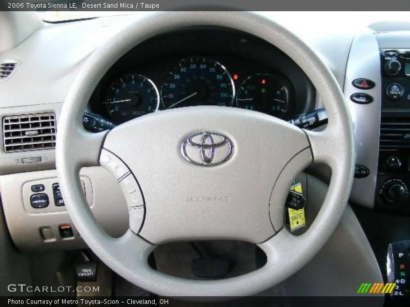 Desert Sand Mica / Taupe 2006 Toyota Sienna LE