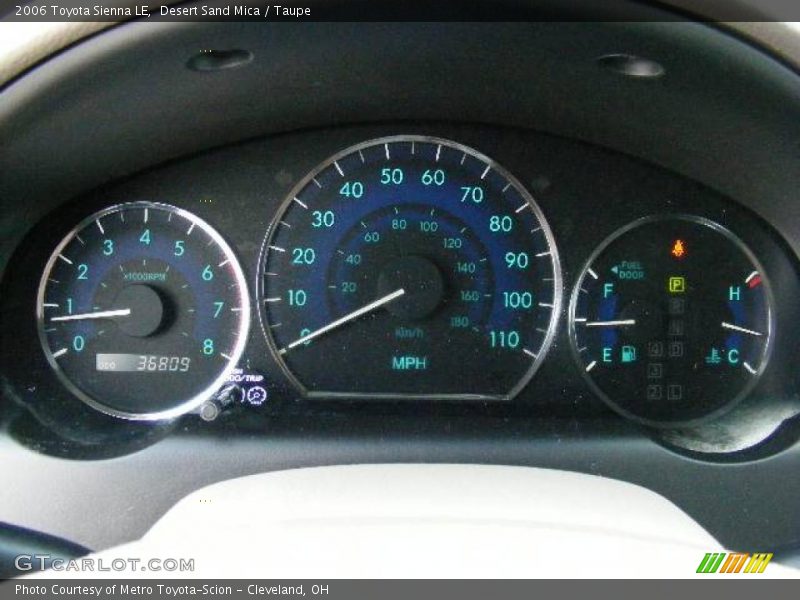 Desert Sand Mica / Taupe 2006 Toyota Sienna LE