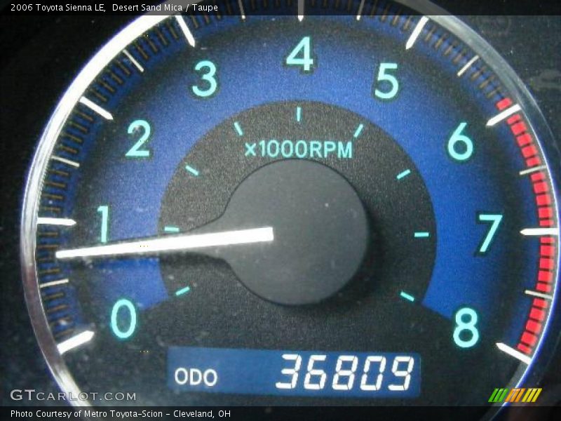 Desert Sand Mica / Taupe 2006 Toyota Sienna LE