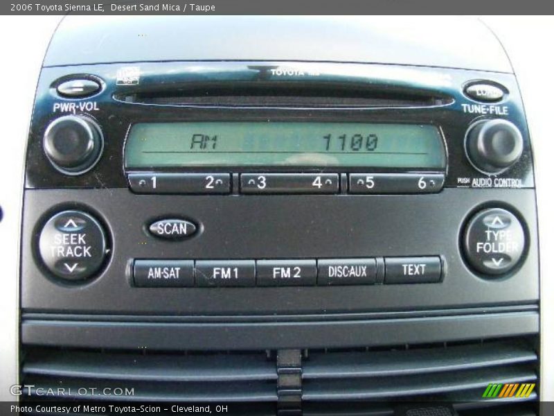 Desert Sand Mica / Taupe 2006 Toyota Sienna LE