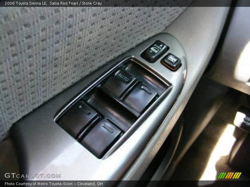 Salsa Red Pearl / Stone Gray 2006 Toyota Sienna LE