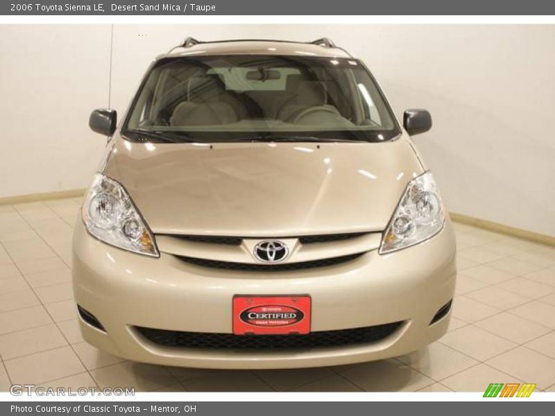Desert Sand Mica / Taupe 2006 Toyota Sienna LE