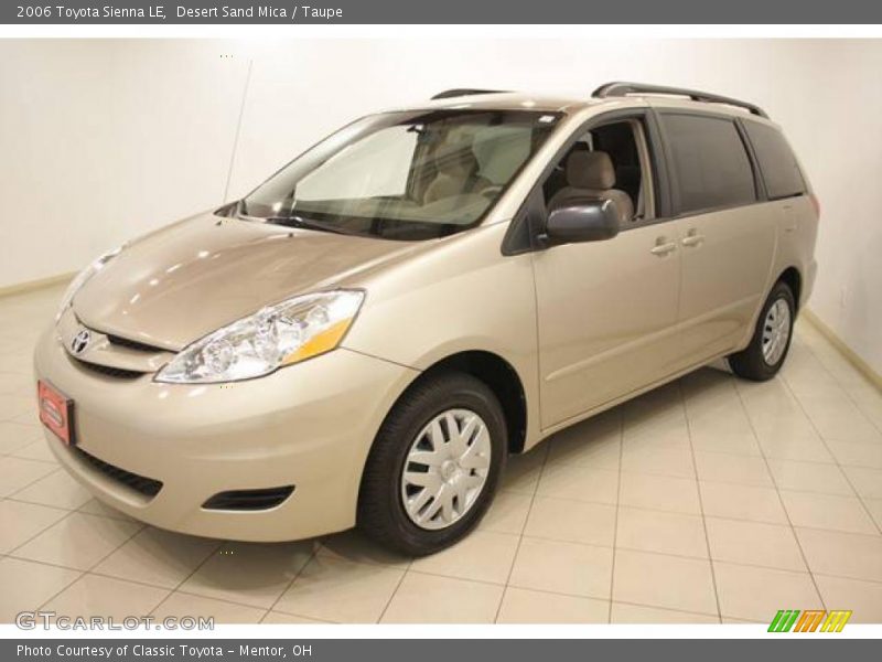 Desert Sand Mica / Taupe 2006 Toyota Sienna LE