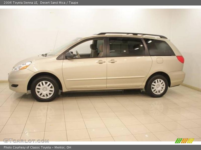 Desert Sand Mica / Taupe 2006 Toyota Sienna LE