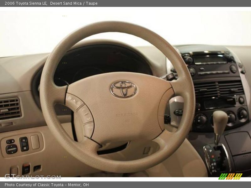 Desert Sand Mica / Taupe 2006 Toyota Sienna LE