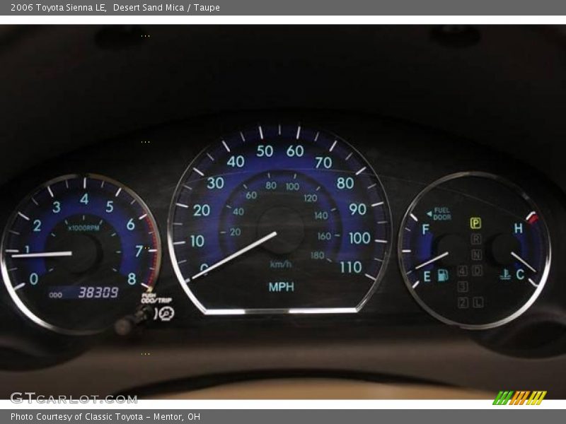 Desert Sand Mica / Taupe 2006 Toyota Sienna LE